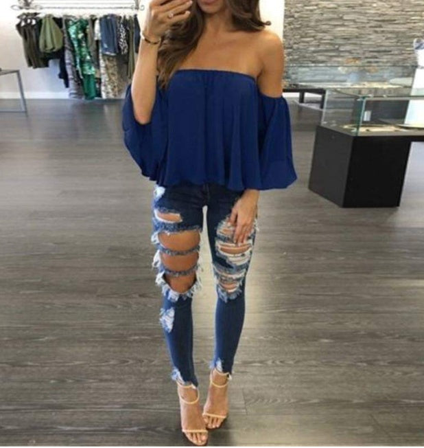 Long Sleeve Loose T-shirt